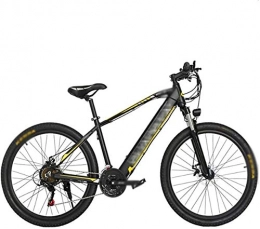 HCMNME Bici Bicicletta cruiser elettrica pieghevole Bici da neve elettrica, biciclette elettriche da 27, 5 pollici, batteria al litio nascoste velocità variabile 48v10a boost bici bicicletta uomini donne batteria