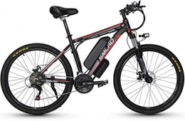 HCMNME Bici elettriches Bicicletta Elettrica Bici elettrica per adulti 26 "Mountain Bicycle elettrico Ebike 48 V 10 / 15Ah Batteria al litio rimovibile 350W Motore potente, 27 velocità e 3 modalità di lavoro Batteria al liti