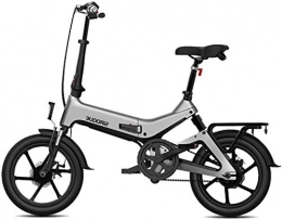 HCMNME Bici Bicicletta Elettrica Bici elettrica per adulti pieghevoli e biciclette E-bike100km chilometraggio 7.8ah Pastella agli ioni di litio 3 Modalità di equitazione 250W Velocità massima 25km / h Batteria al