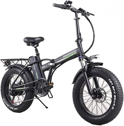 HCMNME Bici Bicicletta Elettrica Bici elettrica pieghevole per adulti, 7 velocità Shift Mountain Bike Electric Bike 350W Watt Motore, Tre modalità Equitazione Assist, Display a LED Bicycle Ebike Ebike, portatile