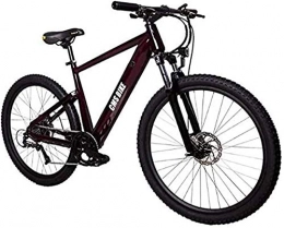 HCMNME Bici elettriches Bicicletta Elettrica Bike elettrica 27.5 in mountain bike elettrica velocità massima 32km / h con 36v 10.4ah 250w batteria agli ioni di litio per il ciclismo all'aperto Viaggi per il viaggio per la ba