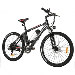 Winice Bici elettriches Bicicletta Elettrica da 26 pollici / E-Mountain Bike, E-Bike da 250 W con Batteria Agli Ioni di Litio da 36 V 8 Ah, Biciclette Elettriche per Uomo e Donna, Cambio Shimano a 21 Velocità