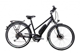 Bicicletta elettrica da donna in alluminio da 28 pollici, Pedelec Shimano Steps 500 Wh.