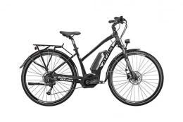 Atala Bici Bicicletta elettrica da trekking con pedalata assistita Atala B-TOUR S PVW LADY, donna, misura M-49cm (170 - 180cm), 8 velocit, colore nero-antracite opaco