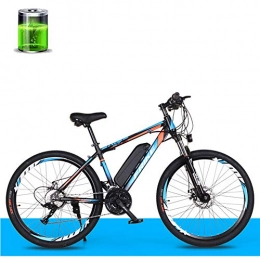 CHJ Bici elettriches Bicicletta Elettrica, Mountain Bike Elettrica da 26 Pollici per Adulti A velocit Variabile Fuoristrada Motore 36V250W / Batteria al Litio 10AH 50 Km, Bici da Citt A 27 velocit