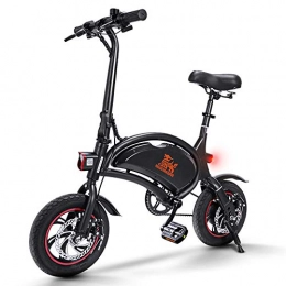 urbetter Bici elettriches Bicicletta Elettrica Pieghevole, 36V 10Ah Batteria 40-60 Km di Autonomia, Velocità Massima 25 km / h, 12 Pollici Bici Elettrica con Pedalata Assistita, Unisex Adulto - B1 Pro