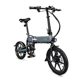 Falliback Bici Bicicletta Elettrica Pieghevole Per Bicicletta Per Uomo Adulto, Studente Bicicletta Leggera Elettrica Portatile Per Studente Con Motore 250W Senza Spazzole E Batteria Al Litio Da 36V 7.8 Ah 25KM / H