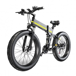 Electric oven Bici elettriches Bicicletta elettrica Pieghevole Portatile 1000W 48V Bicicletta elettrica 26 Pollici 4.0 Fat Tire con Batteria da 12, 8A Mountain Bike elettrica