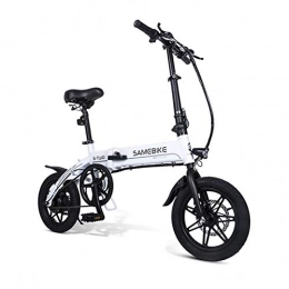 Gaoyanhang Bici elettriches Bicicletta pieghevole elettrica - Bicicletta pieghevole da 14 pollici da 36 V / 7.5Ah, motore senza spazzole ad alta velocità da 250W, 25 km / h, corpo a prova di ruggine in lega di alluminio