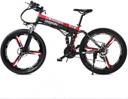 YAOJIA Bici elettriches Bicicletta uomo mountain bike Bici Ibride Da Montagna Per Uomo Bici Elettrica Pieghevole Da 26 Pollici Batteria Agli Ioni Di Litio Da 48 V 10 Ah Bici Da Strada A Velocità Variabile bicicletta bike