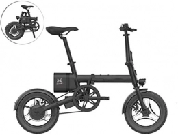 ZJZ Bici Biciclette, Biciclette elettriche veloci per adulti Bicicletta elettrica Bicicletta elettrica in alluminio da 16 pollici per adulti E-Bike con batteria al litio incorporata da 36V 6Ah Motore da 250W e