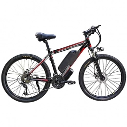 WQFJHKJDS Bici Biciclette Elettriche, Mountain Bike Elettriche Da 26 Pollici Per Adulti, Biciclette Elettriche Mobili In Lega Di Alluminio Da 360 W, Batterie Al Litio 48V / 10A, Biciclette Elettriche Per Pendolari A