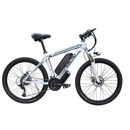 Hyuhome Bici elettriches Biciclette elettriche per gli uomini, 26" 48V IP54 impermeabile per adulti elettrica della bici di montagna, 21 velocità bici E-MTB Dirtbike con 3 modalità di guida, bici di montagna