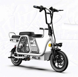 ZJZ Bici elettriches Biciclette elettriche pieghevoli per scooter elettrico per adulti 12 "48V 350w 20ah Velocità massima 24 km / h Ricarica Batteria agli ioni di litio rimovibile Mountain bike Adatto per uomini e donne,