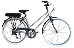 BYCLY Bici elettriches BYCLY Broadway - City Bike Elettrica a Pedalata Assistita, con Telaio in Acciaio, Trasmissione a Catena 7V, Motore 250 W, velocità Max 25 km / h