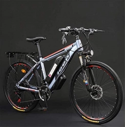 CCLLA Bici elettriches CCLLA Mountain Bike elettrica da 26 Pollici per Adulti, Bicicletta elettrica a 27 velocità in Acciaio ad Alto tenore di Carbonio con Batteria al Litio da 36 V, con Display LCD (Colore: C, dimensio