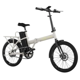 Cecotec Bici elettriches Cecotec Bicicletta Elettrica Pieghevole Folding. Autonomia di 35 km, Batteria da 270 Wh, Doppio Freno a Disco, Ruote da 20", Cambio Shimano, Display, Telaio in Acciaio Hi-Ten.