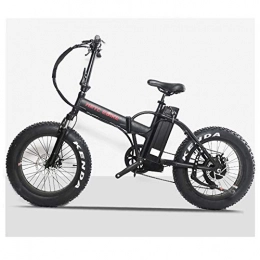 CHEER.COM Bici CHEER.COM Bicicletta Elettrica da 20 Pollici Bici Elettrica 48v500w Bafang Tft LCD Bici Elettrica Pieghevole 4.0snow Tire Riding Ciclismo Batteria al Litio Ebike