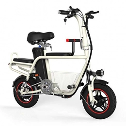 CHEZI Bici CHEZI ConvenientMotorino Elettrico 48V del Genitore-Bambino del Piccolo Viaggio della Bici elettrica Pieghevole del Litio dell'automobile Mini