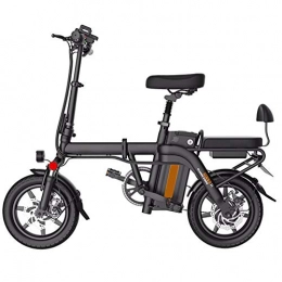 CHEZI Bici CHEZI Electric bicycleBicicletta elettrica Pieghevole Auto elettrica Scooter Elettrico Generazione Adulta Guida Batteria al Litio Auto elettrica Doppio Freno a Disco Potenziamento di Circa 340-400