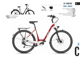 Cicli Ferrareis Bici Cicli Ferrareis City Bike Donna 28 EBIKE 28 Comfort Miami - Monaco