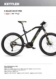 Cicli Ferrareis Bici Cicli Ferrareis KETTLER MTB 27.5 E-Bike Alloy KETTLER E-Blaze Go HT PRO