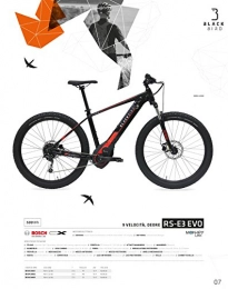 Cicli Ferrareis Bici Cicli Ferrareis MTB 27.5 E-Bike RS-E3 Evo Alloy Black Bird