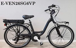 Cicli Puzone Bici CICLI PUZONE Bici ELETTRICA Alluminio 26 E-Bike ELETTRICA Venere Batteria 36V 14AH Art. E-VEN26SG6VP