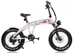 Cicli Puzone Bici CICLI PUZONE BICI ELETTRICA ALLUMINIO TECHBIKE STORM 20 FAT BIKE PIEGHEVOLE OMOLOGATA (ALLUMINIO SPAZZOLATO)