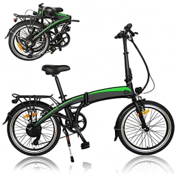 CM67 Bici City bike, Batteria agli ioni di litio, rimovibile, 36 V, 7.5 Ah, 250W, 3 modalità di guida, Shimano a 7 velocità，E-Bike, Sedile Regolabile, velocità Massima 25km / h