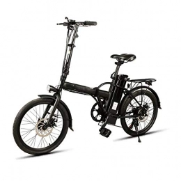 Cvbndfe Bici elettriches Cvbndfe Pieghevole elettrica Bicicletta ciclomotore for l'adulto 250W Intelligente Bicicletta Pieghevole E-Bici 6 velocit Spoked Rotella 36V 8AH Bici elettrica 25 chilometri all'ora