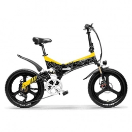 AA-folding electric bicycle Bici elettriches DITI Bicicletta elettrica Pieghevole G650 Bicicletta elettrica Pieghevole Pieghevole da 20 Pollici 400W 48V 10.4Ah / 12.8Ah Batteria agli ioni di Litio Assistenza al Pedale di Livello