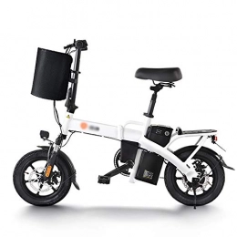 DODOBD Bici DODOBD Bicicletta Elettrica Pieghevole 14"Ebike 8Ah Batteria agli Ioni di Litio Motore del Mozzo 48V / 250W, velocità Massima 40MPH Oltre 60 Miglia, 3 modalità Guida Bici Ibride