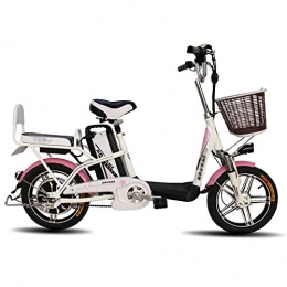 DODOBD Bici DODOBD Bicicletta Elettrica Pieghevole E-Bike 250W Motore 8" Bicicletta Elettrica per Adulti E Adolescenti Batteria agli Ioni Litio 48V / 10A Telaio in Acciaio ad Alto Tenore Carbonio