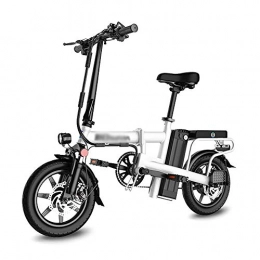 DODOBD Bici DODOBD Bicicletta Elettrica Pieghevole E-Bike, Bicicletta Elettrica con Motore 350W per Adulti e Adolescenti, Bici Elettrica 14 Pollici con Batteria agli Ioni Litio 48 V