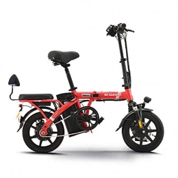 DODOBD Bici DODOBD E-Bike Bicicletta Elettrica Pieghevole, Motore Elettrico per Bicicletta da 250W 48 V / 8 Ah Batteria Rimovibile Ebike per Adulti E Adolescenti velocità Massima 20 mph (14 Pollici)