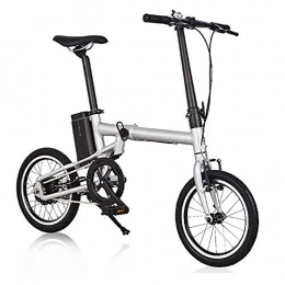 Dpliu-HW Bici Dpliu-HW Bici Elettriche Vita Femminile Pieghevole 25KM 36V del motorino del Litio dell'automobile elettrica della Mini Mini Bicicletta Pieghevole (Color : White)