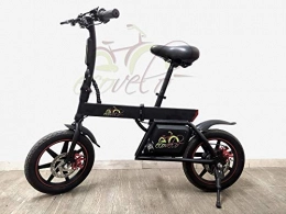 Ecovel Bici EcoVelò Bicicletta Senza Pedali ELETTRICA Pieghevole 14" 350W 25KM / H E-Bike 42V 20KM Distanza