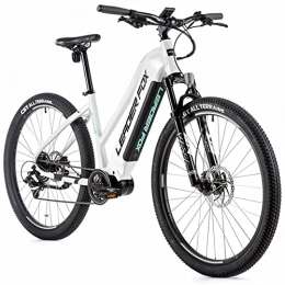 Leader Fox Bici Electric bike-mountain bike leader fox 29 swan 2021 woman central motor bafang m300 250w-battery lg 15ah- 9 vts White