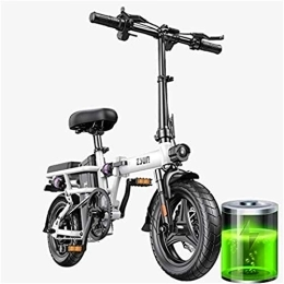 Erik Xian Bici elettriches Elettrica bici elettrica Mountain Bike Adulti bici elettrica Forma Scooter Velocità massima 25 kmh 48V24AH batteria al litio for freni a disco 14 pollici Pneumatici pneumatici per i sentieri della giu