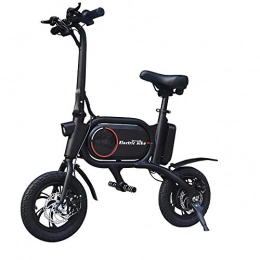 Ubrand Bici elettriches European Stock - Bicicletta elettrica da adulto, batteria rimovibile, 36 V / 6 Ah, telaio pieghevole per auto, bicicletta elettrica portatile, 12 pollici