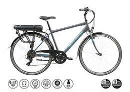 F.lli Schiano Bici F.lli Schiano E- Light 1.0, Bicicletta elettrica Men's, Antracite, 28''