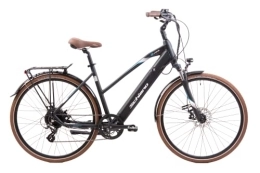 F.lli Schiano Bici elettriches F.lli Schiano E-Voke 28'' , bicicletta elettrica da Trekking , Nera