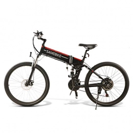 Fafrees Bici Fafrees Bicicletta Elettrica da Città Ebike, Bici Elettrica da 26 in 500 W con Batteria al Litio da 48 V / 10.4 Ah, e Velocità Shimano a 21 Velocità(Nero)