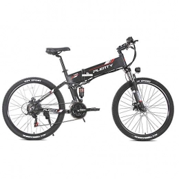 Fafrees Bici Fafrees Bicicletta Elettrica Pieghevole da 26 Pollici 48V 500W, Velocità Massima 40 km / h, Bicicletta Elettrica per Adulti con Display a LED + Pedale in Alluminio