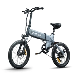 Fafrees Bici Fafrees C20, Bicicletta Elettrica Pieghevole da 20 Pollici, Bicicletta Elettrica Adulti, 36 V / 10 Ah, 250 W, Bici Elettrica Leggera, 21 Velocità, E-Bike da 20 x 2.4 pollici, bici elettriche