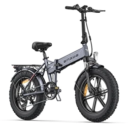 Fafrees Bici Fafrees EP-2PRO Bicicletta elettrica da 20 pollici, con batteria da 48 V / 12, 8 Ah, pieghevole, 150 kg, Bici elettriche per adulti, E-bike Pedelec per uomo e donna