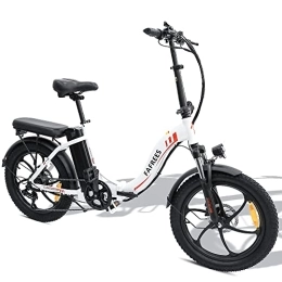 Fafrees Bici Fafrees F20 [ufficiale] bicicletta elettrica da donna con batteria rimovibile da 36 V 15 Ah Ebike, bicicletta pieghevole da 20 pollici, Fatbike da uomo, 250 W, Shimano 7S