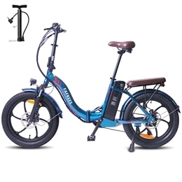 Fafrees Bici elettriches Fafrees [Ufficiale] F20 PRO Bicicletta elettrica pieghevole 20 pollici, Batteria 36V 18AH, Fat Tire Bici Elettrica donna Uomo 250W, Shimano 7S, Mountain Bike Adulto 25 km / h, City Ebike