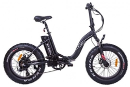 Fat-Bike Bicicletta Elettrica Pieghevole a Pedalata Assistita 20" 500W Z-Tech Nera